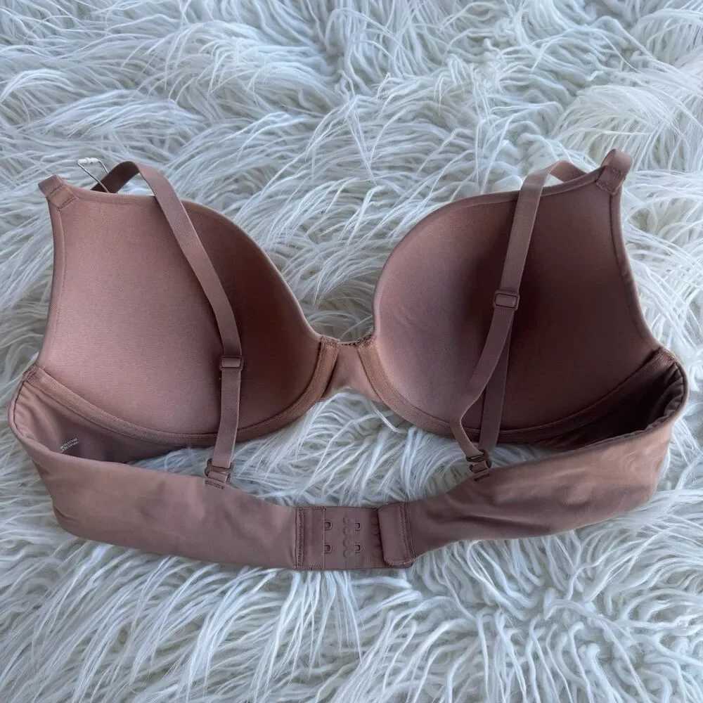Skims Fits Everybody T-shirt Bra Sienna Size 34B - Picture 5 of 6